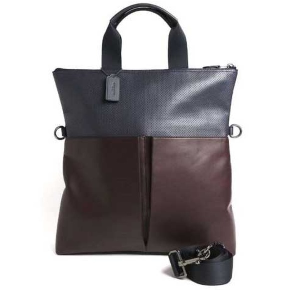 Coach Other - Coach F57569 Men’s Charles Foldover Tote Bag